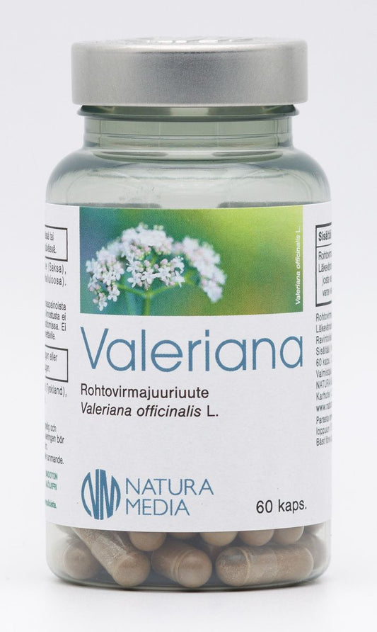 Valeriaana 300mg 60kaps., Natura Media