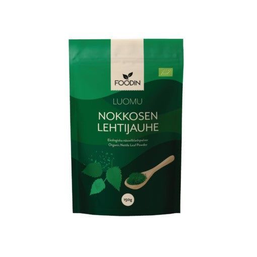 Nokkosenlehtijauhe 150g, Foodin