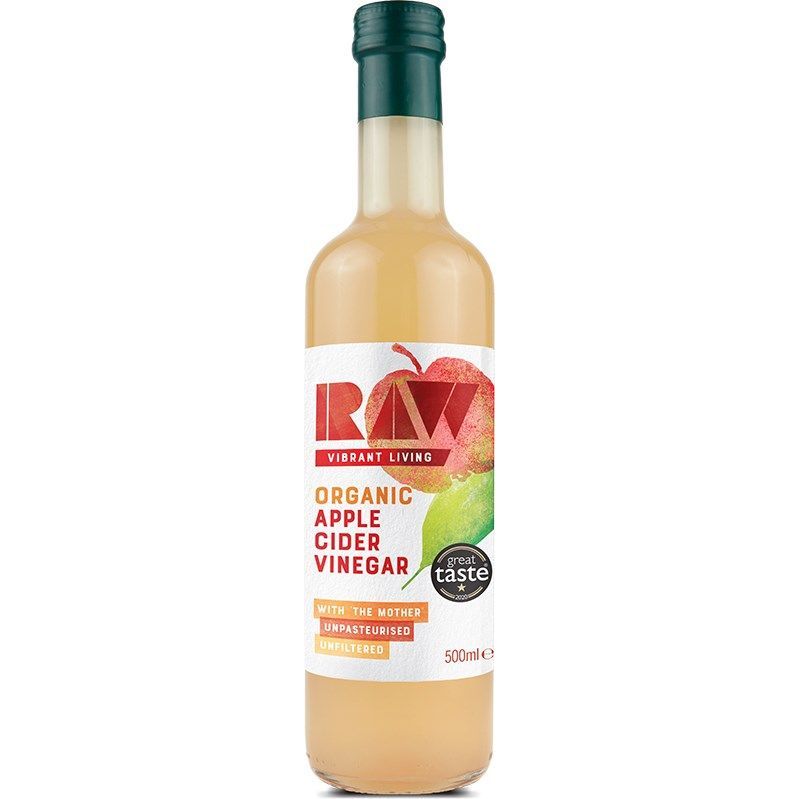 Raw Omenasiiderietikka luomu 500ml, Biona
