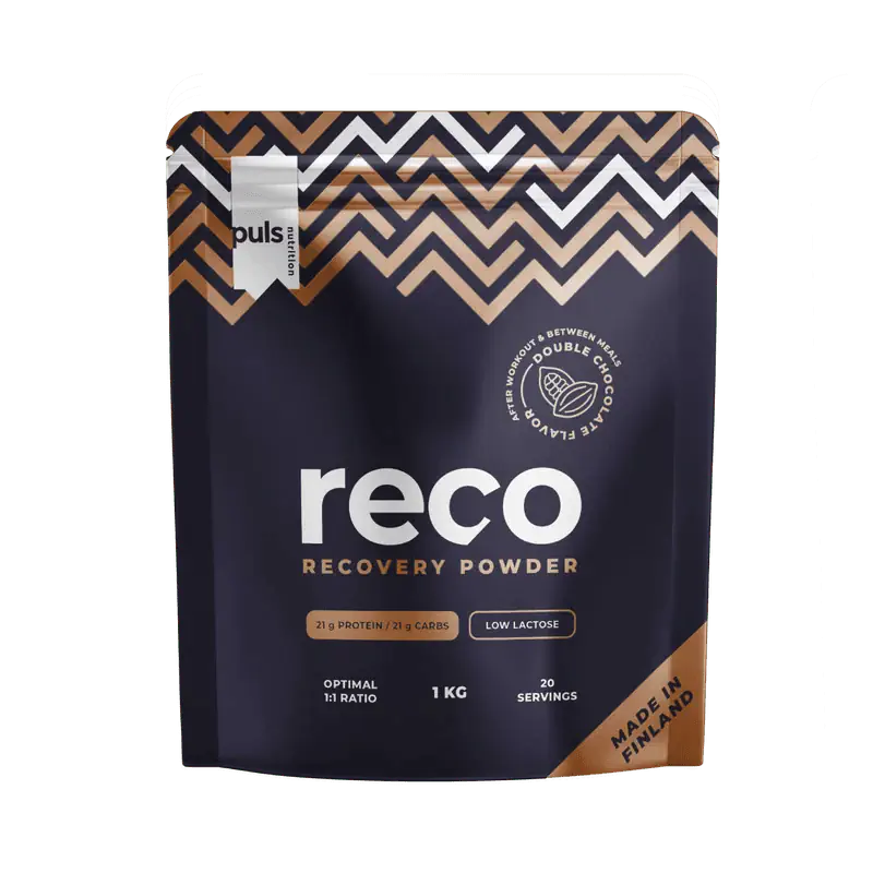 RECO palautusjuoma Tuplasuklaa 1 kg, PULS