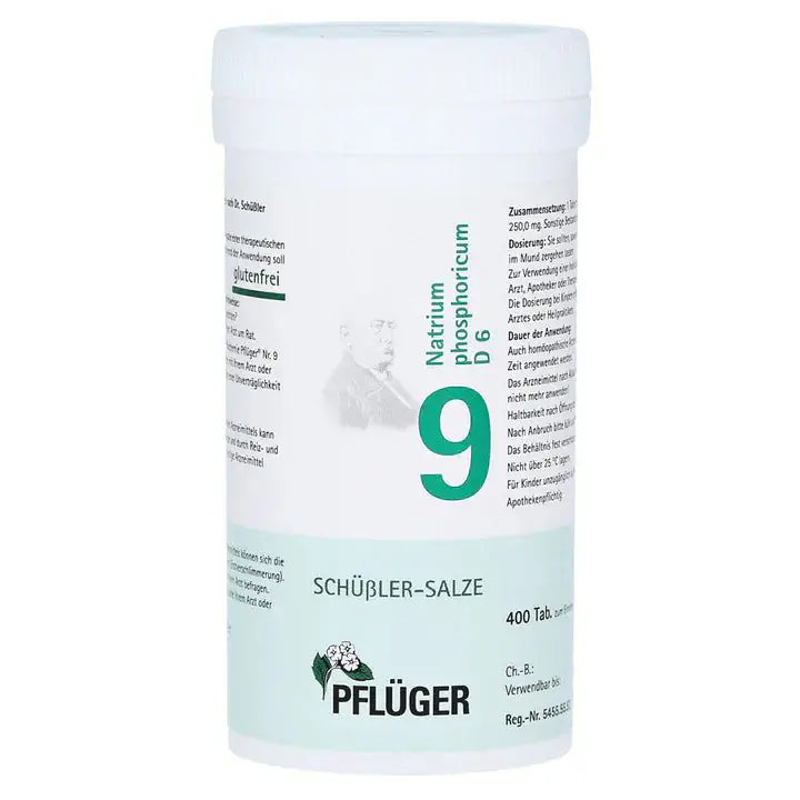 Pflüger Solusuola Nro 9 Natrium Phosphoricum, 400 tabl