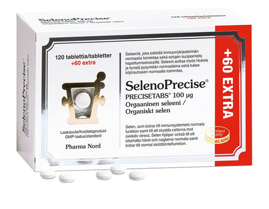 SelenoPrecise 100µg 120+60tabl, Pharma Nord