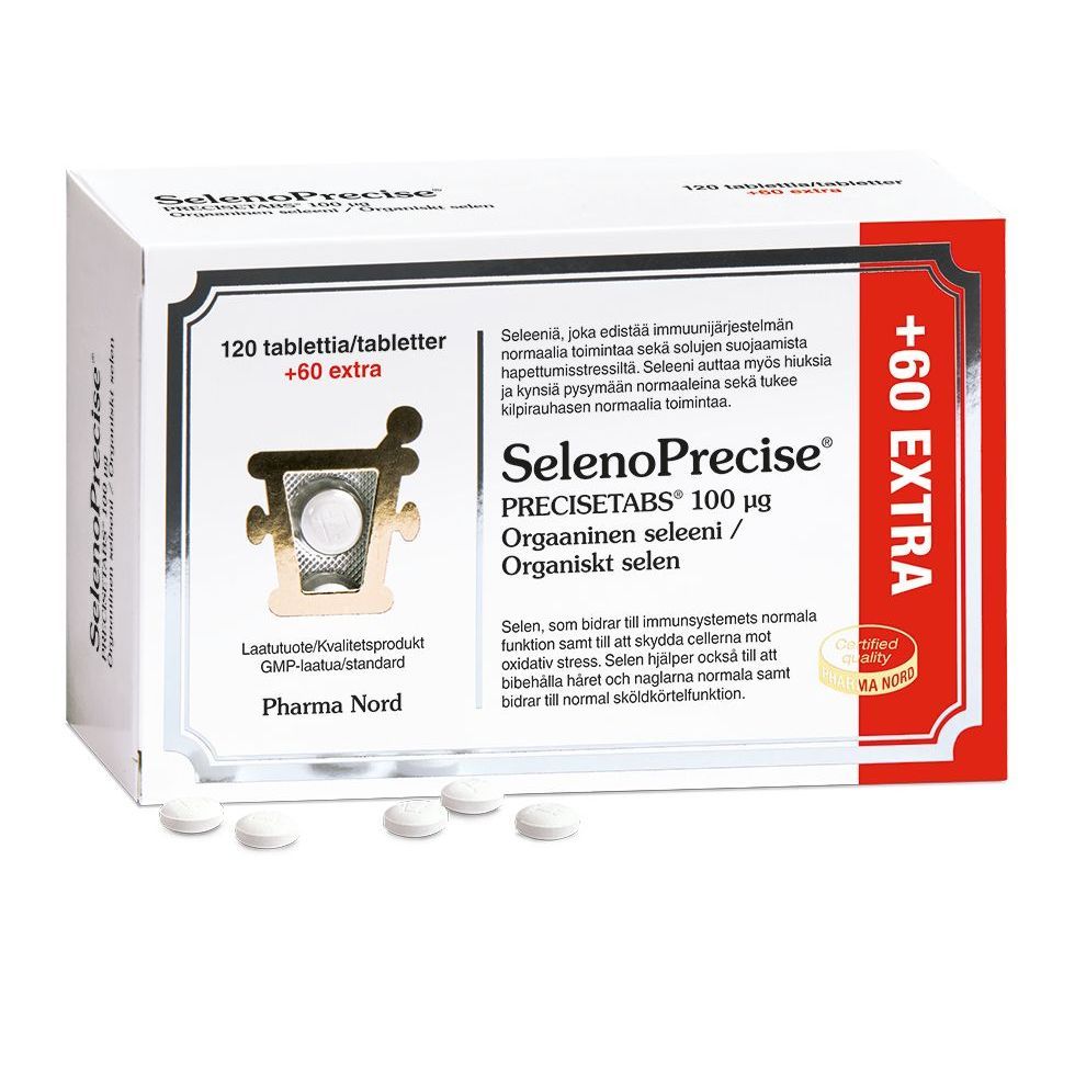 SelenoPrecise 100µg 120+60 tabl, Pharma Nord
