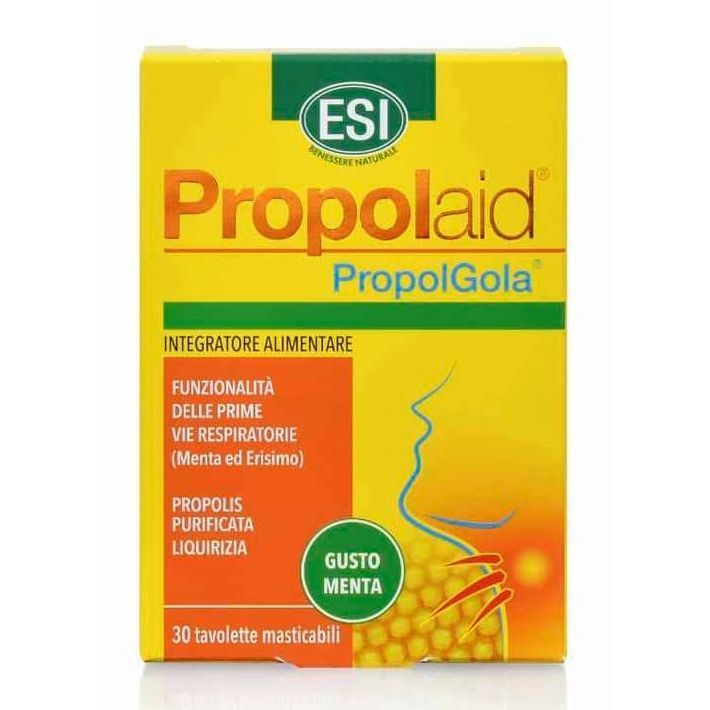 Propolis Imeskelytabletti Propolaid Minttu 30 kpl, ESI