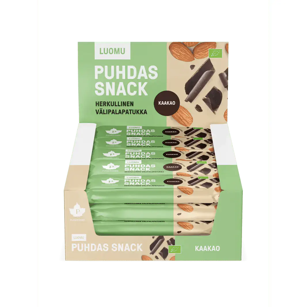 Puhdas Snack™ - Kaakao - 40 g 20-pack, Puhdistamo