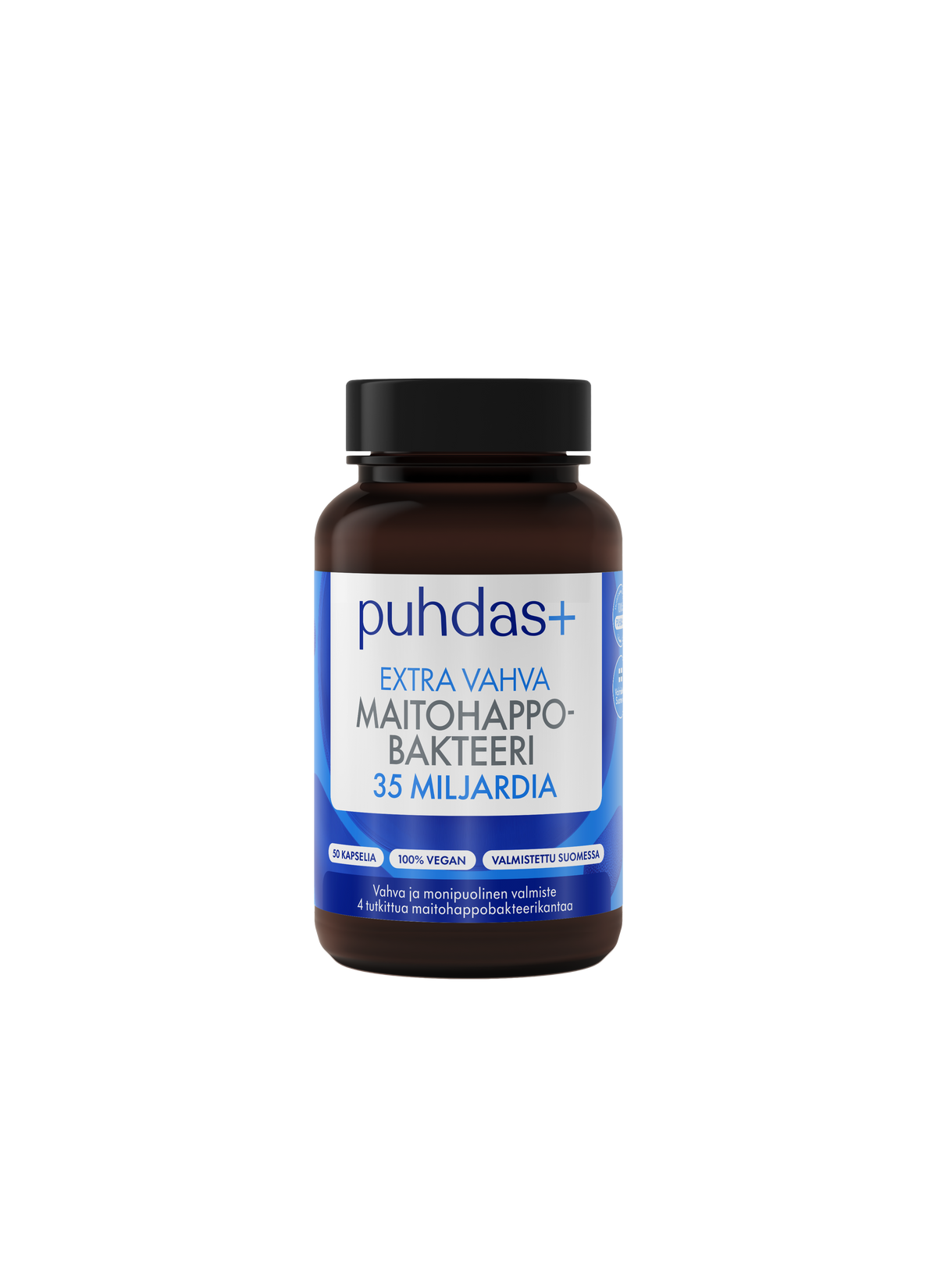 Extra Vahva Maitohappobakteeri 35 miljardia, 50 kaps, Puhdas+