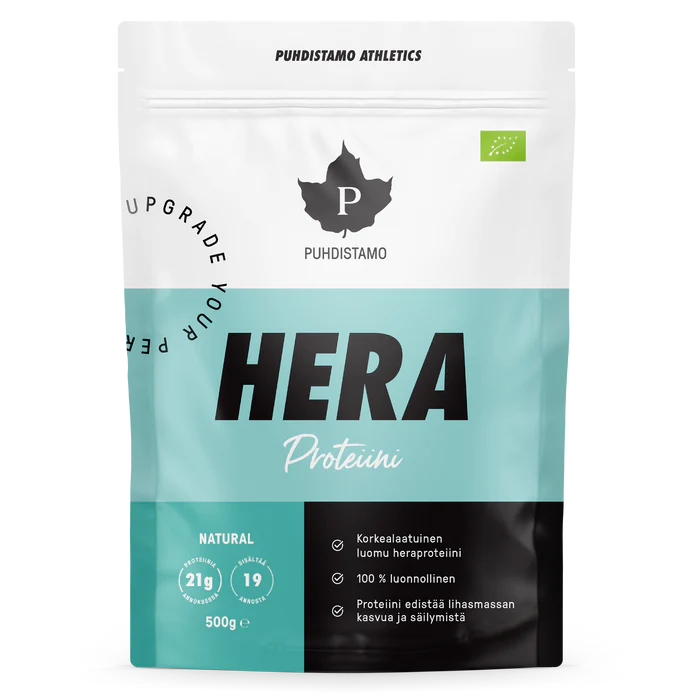 Heraproteiini Natural 500g, Puhdistamo