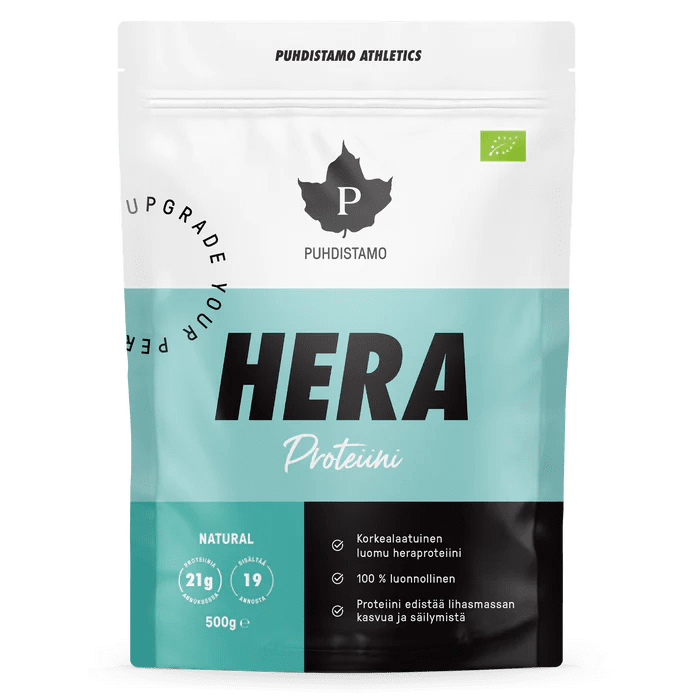Heraproteiini Natural 500g, Puhdistamo