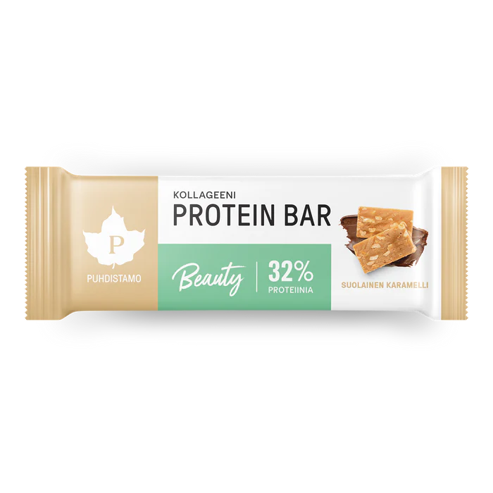 Kollageeni Protein Bar Suolainen karamelli 30g, Puhdistamo