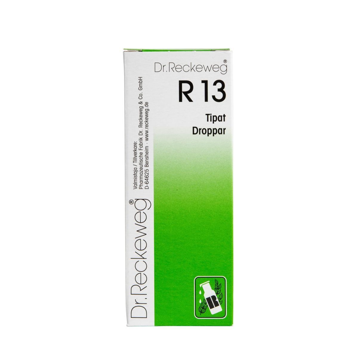 Homeopaattiset tipat R13 50ml, Dr. Reckeweg