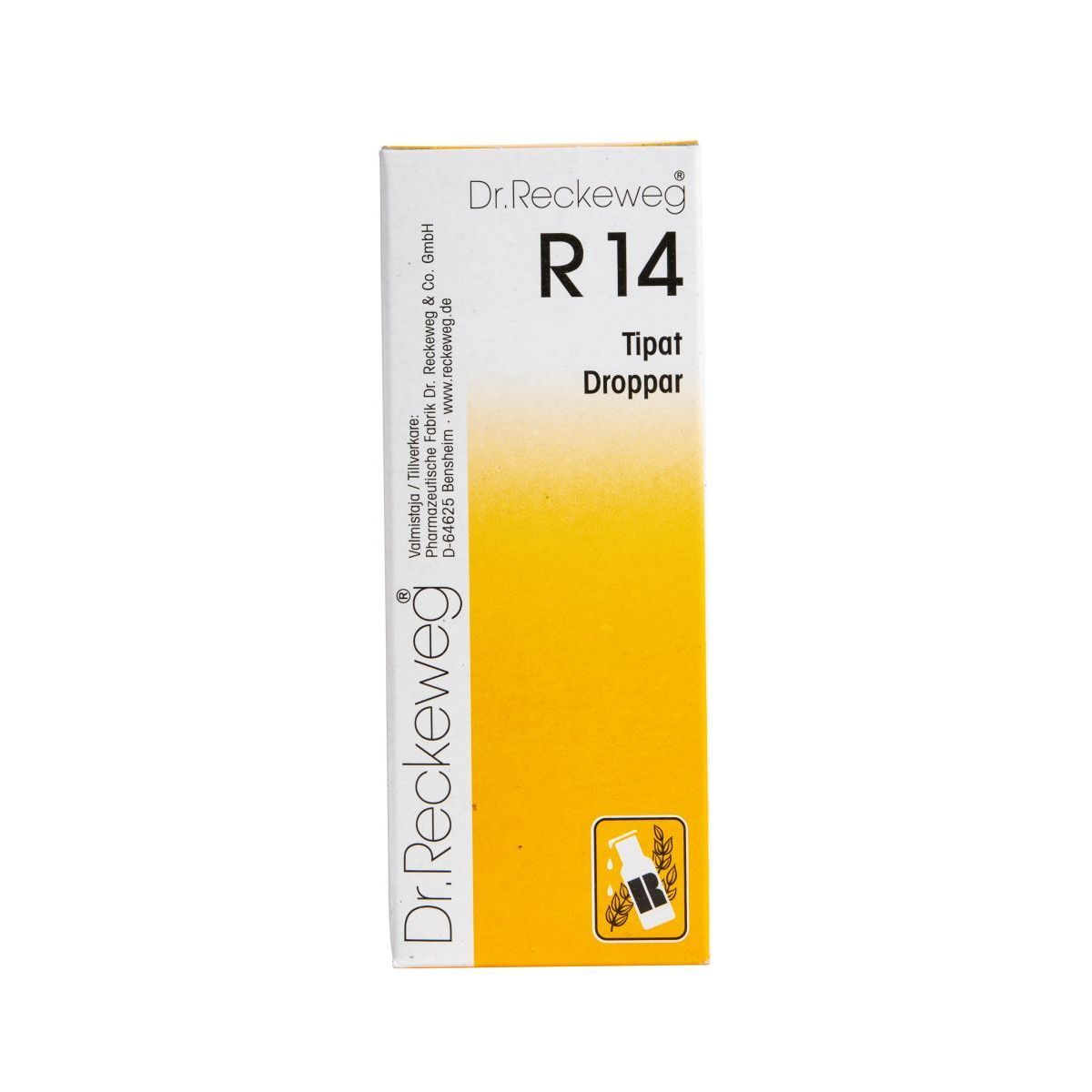 Homeopaattiset tipat R14 50ml, Dr. Reckeweg