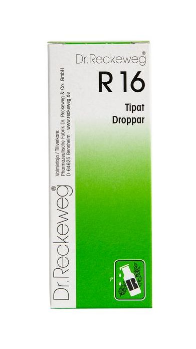 Homeopaattiset tipat R16 50ml, Dr. Reckeweg