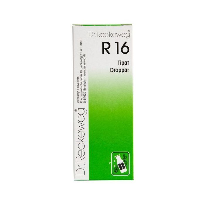 Homeopaattiset tipat R16 50ml, Dr. Reckeweg
