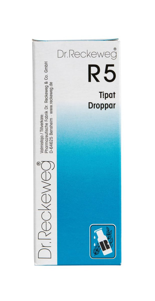 Homeopaattiset tipat R5 50ml, Dr. Reckeweg