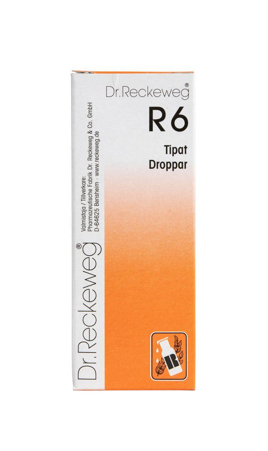 Homeopaattiset tipat R6 50ml, Dr. Reckeweg