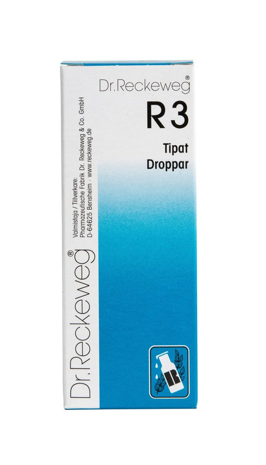 Homeopaattiset tipat R3 50ml, Dr. Reckeweg