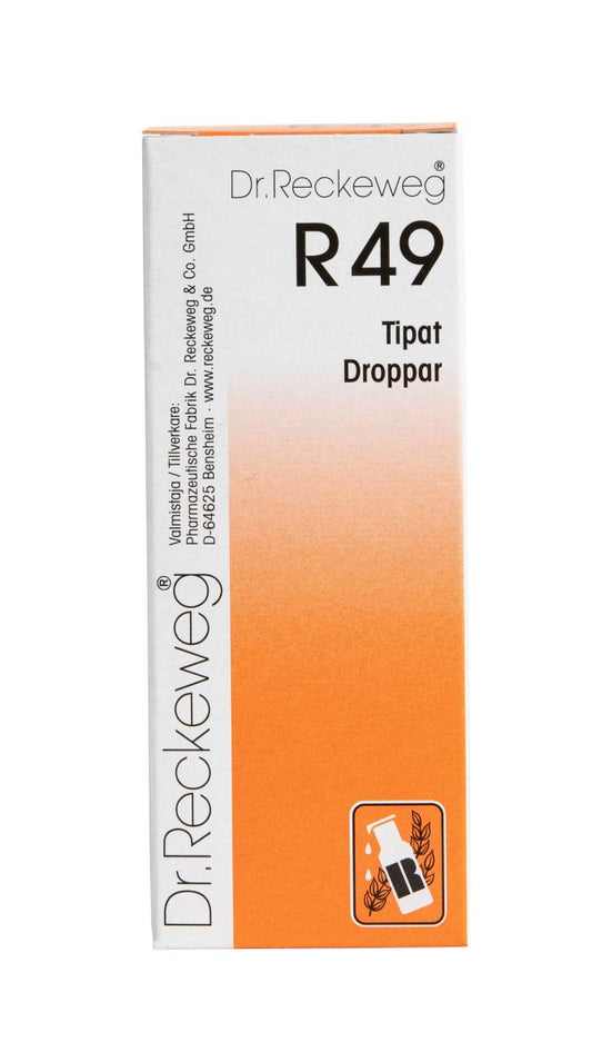 Homeopaattiset tipat R49 50ml, Dr. Reckeweg