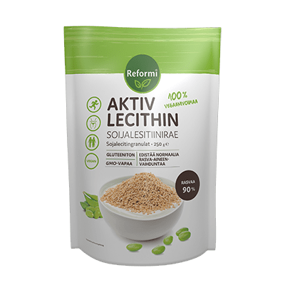 Soijalesitiinirae Activ Lecithin 250g, Reformi
