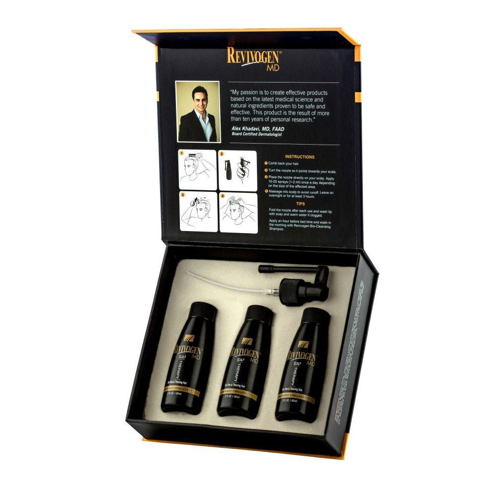 Revivogen MD 3x60ml Päänahan hoitoneste 3 kk
