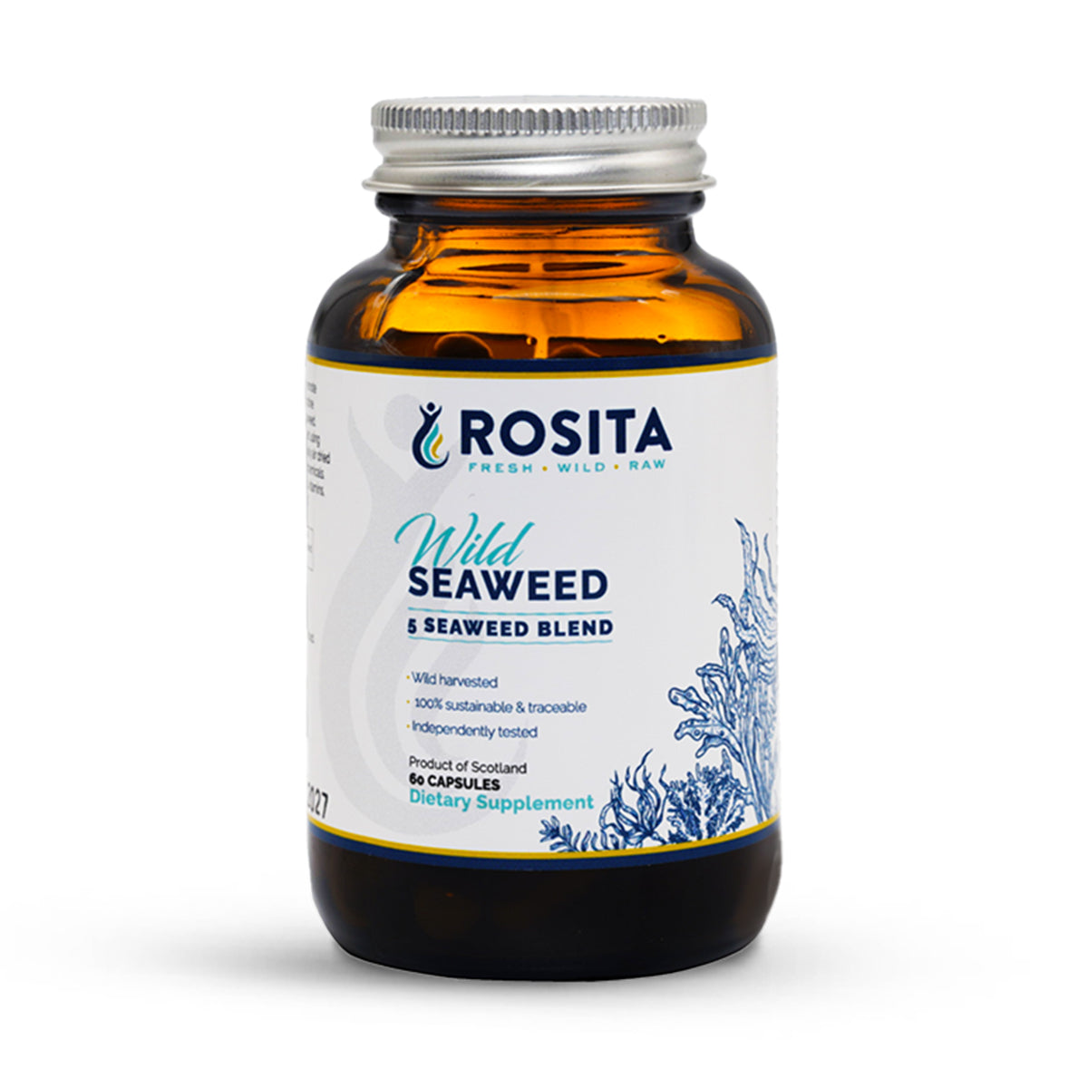 Rosita 5 Seaweed Blend - 5 villin merilevän yhdistelmä 60 kaps.