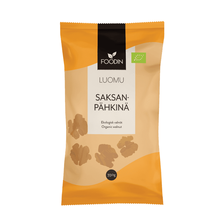 Saksanpähkinä, Luomu 350g, Foodin