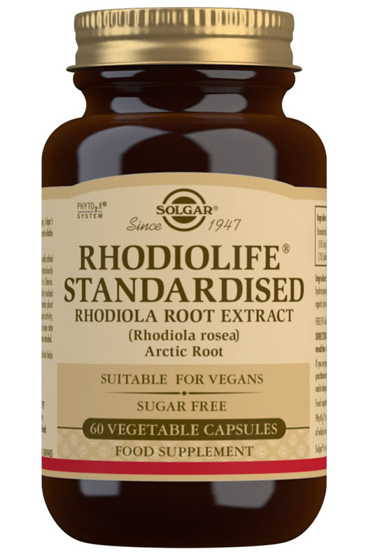 Rhodiolife Rhodiola standardoitu ruusujuuriuute Golden Root 60kaps., Solgar