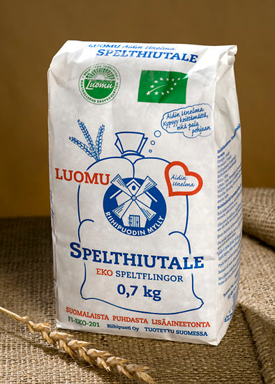 Luomu Spelthiutale 0,7 kg, Riihipuoti