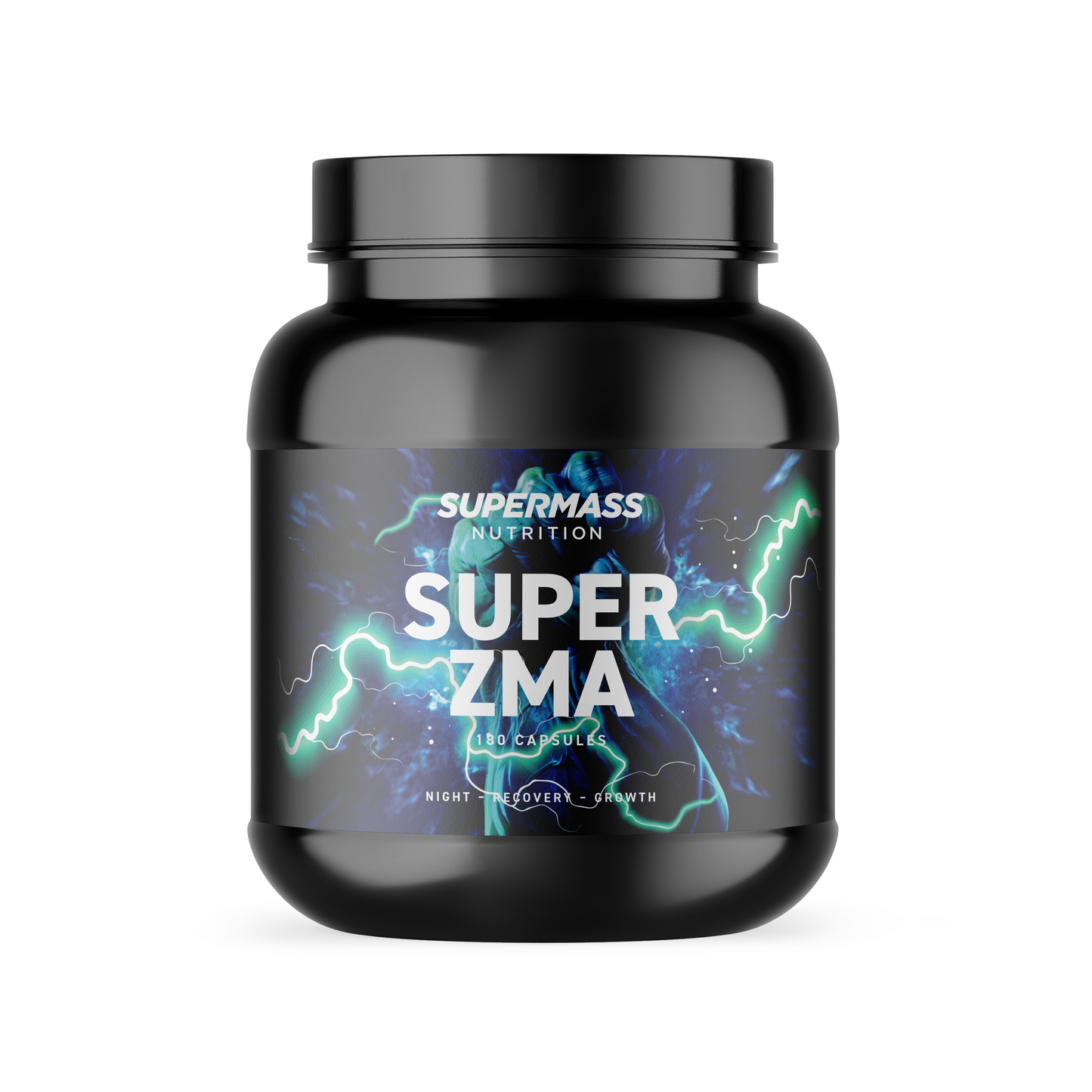 Supermass Nutrition SUPER ZMA, 180 kaps