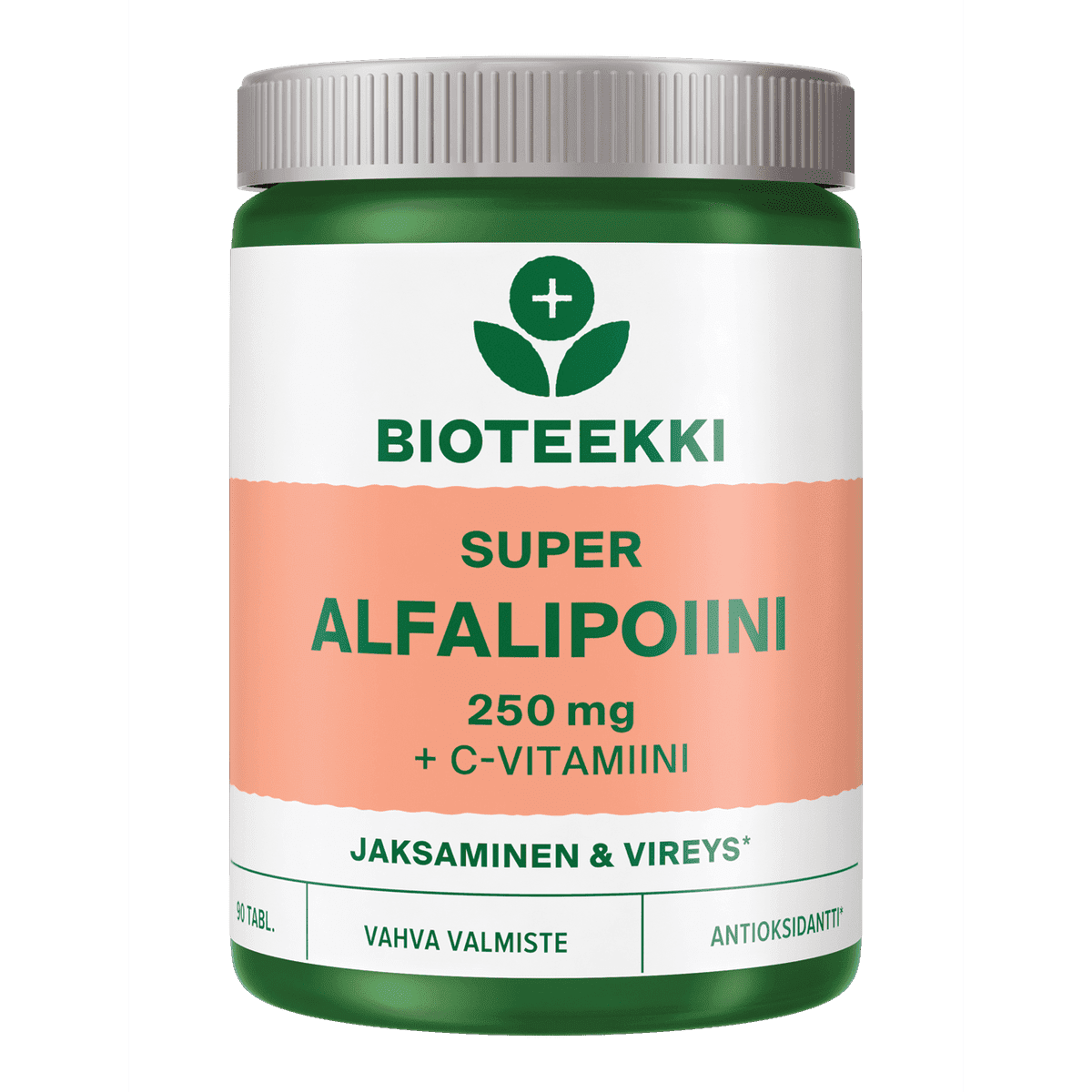 Alfalipoiinihappo + C Super 250mg 90 tabl, Bioteekki