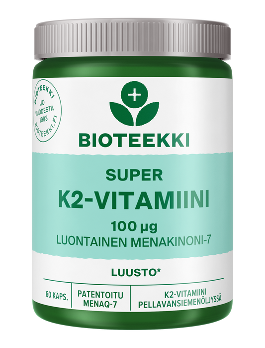 Super K2-vitamiini 60kaps., Bioteekki
