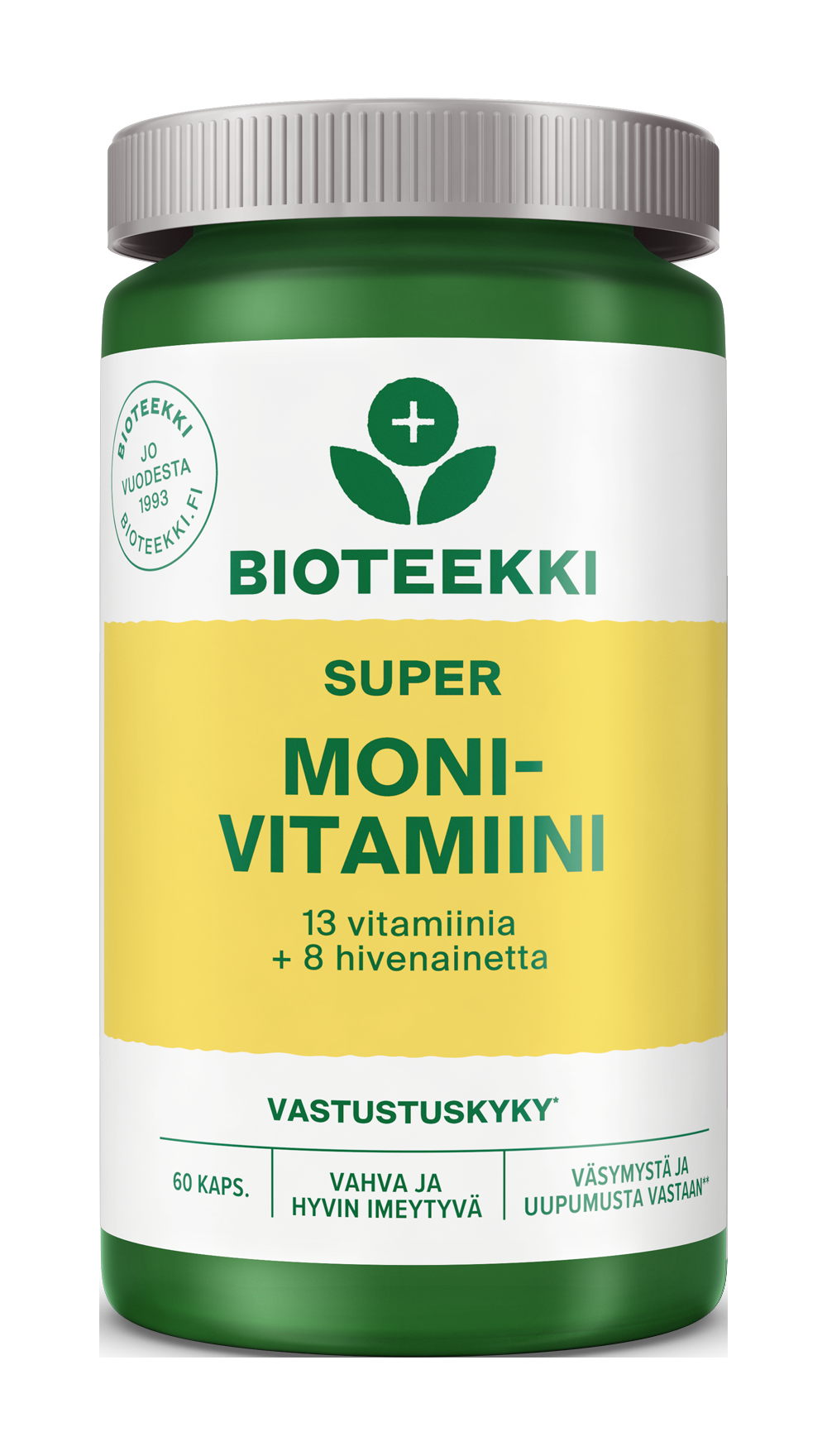 Super Monivitamiini 60 kaps, Bioteekki