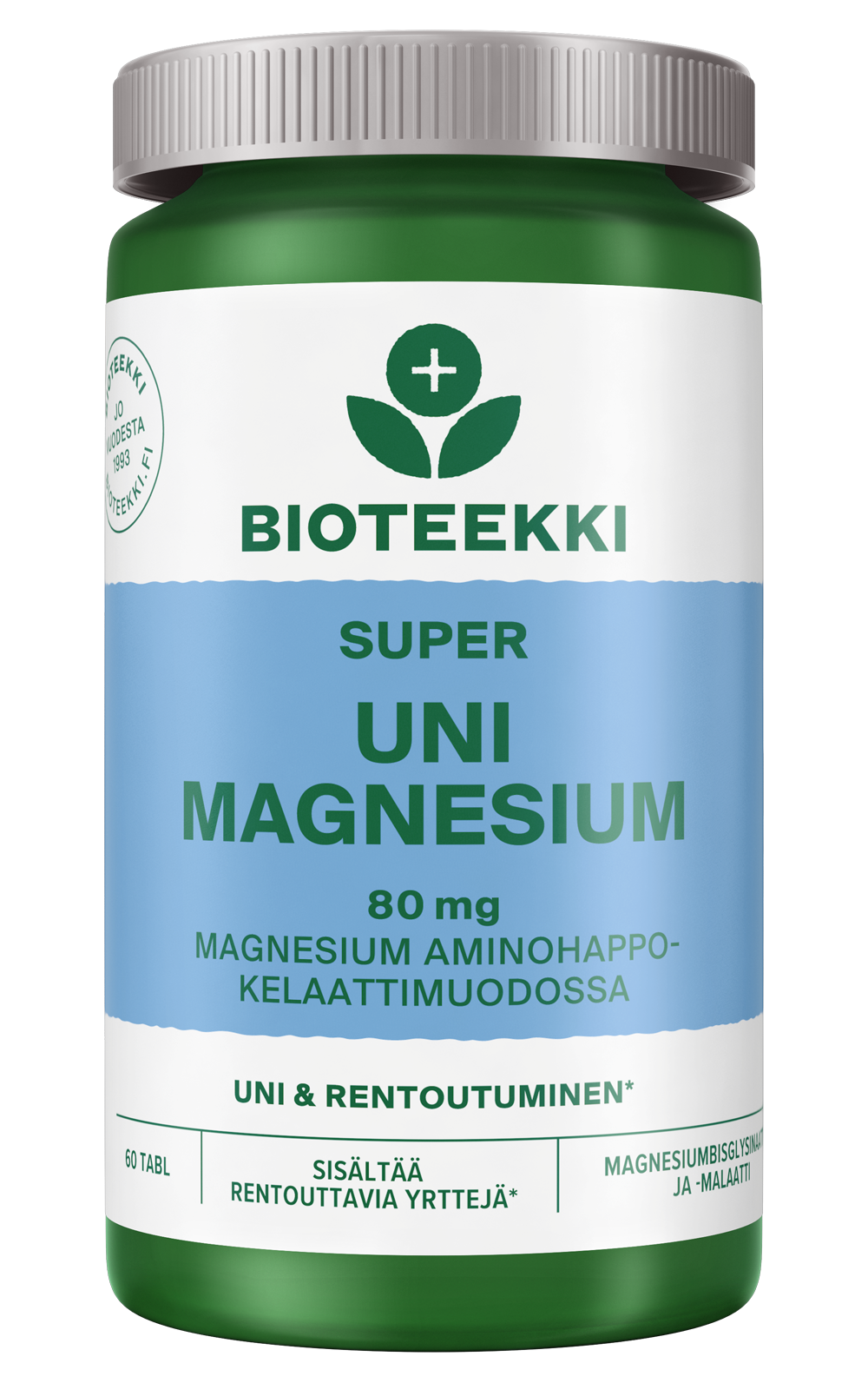 Super Uni Magnesium 60tabl., Bioteekki