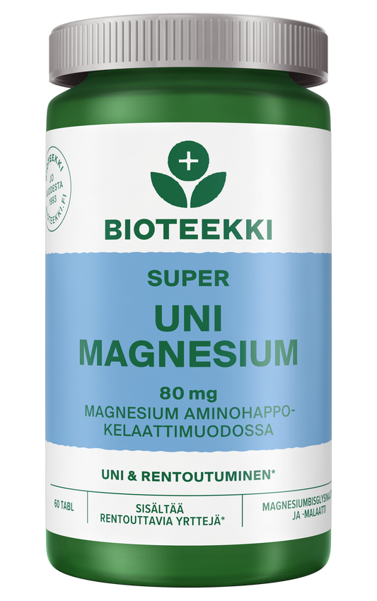Super Uni Magnesium 60tabl., Bioteekki