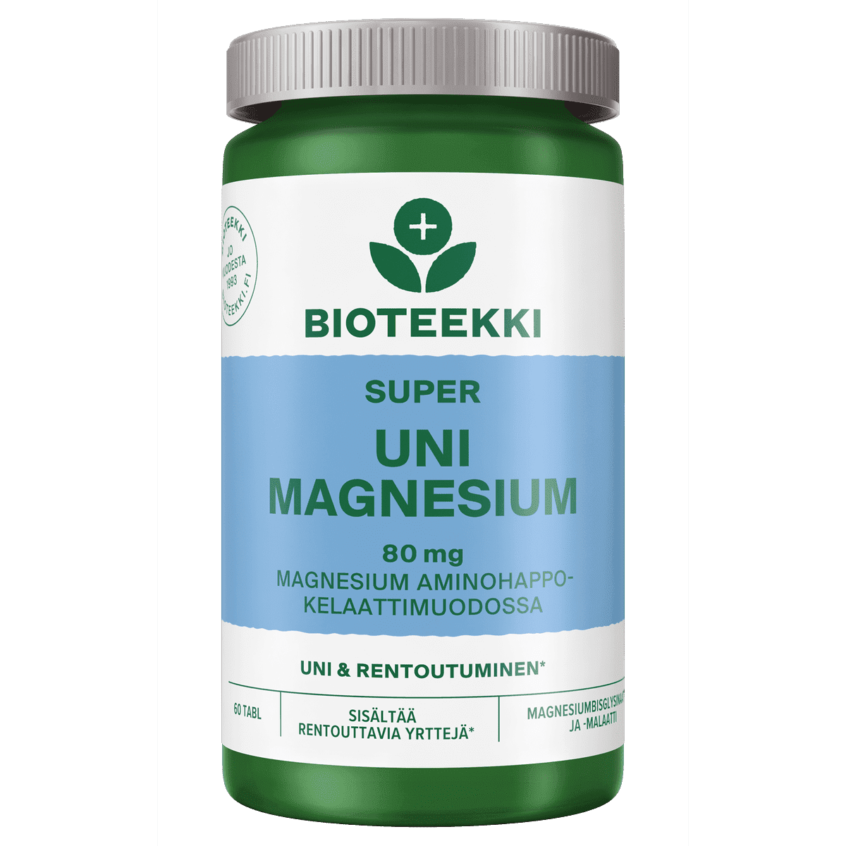 Super Uni Magnesium 60 tabl, Bioteekki