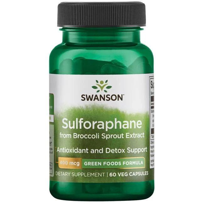 Sulforafaani 400 µg – Parsakaalinversouute 60 kaps, Swanson