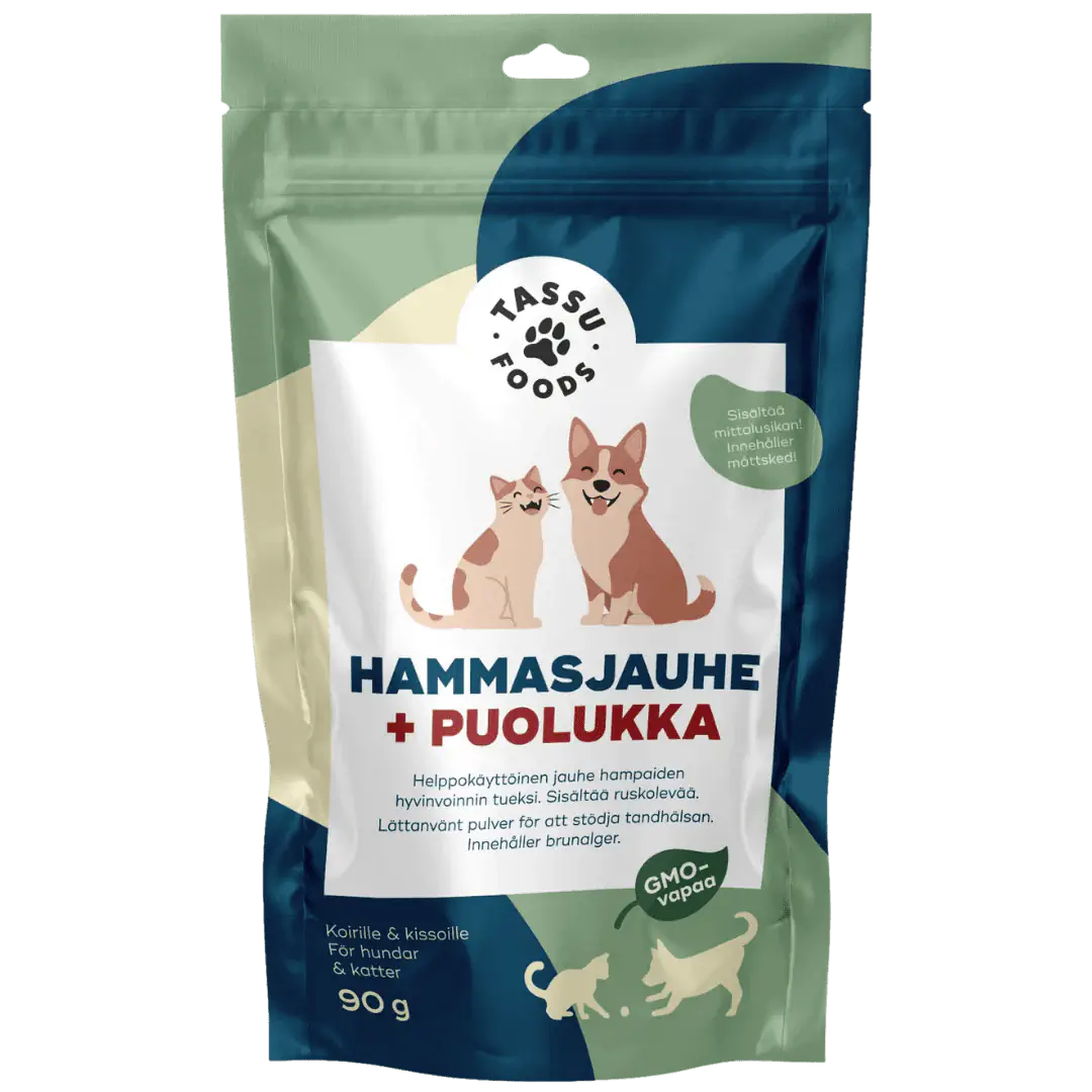 Hammasjauhe + Puolukka 90 g, Tassu Foods