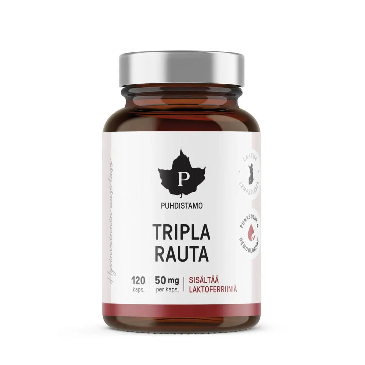 Tripla Rauta 50mg, 120 kaps, Puhdistamo