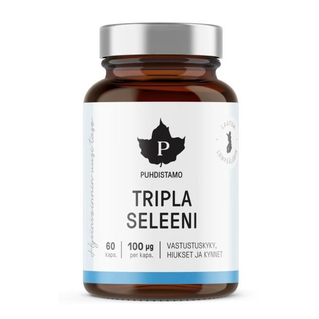 Seleeni Tripla 60 kaps, Puhdistamo