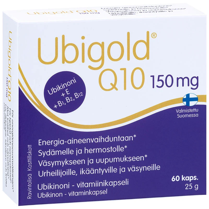 Ubigold Q10 150 mg, 60 kaps