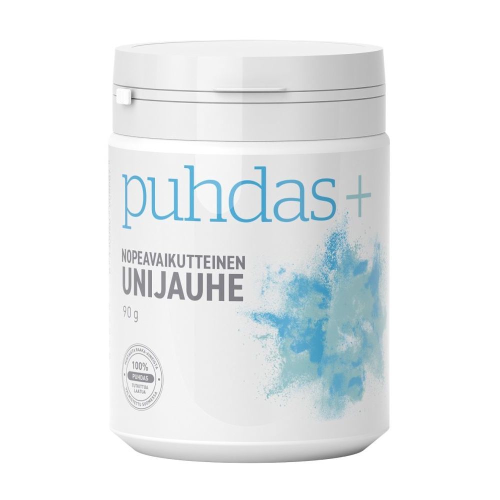 Unijauhe melatoniini 90 g, Puhdas+