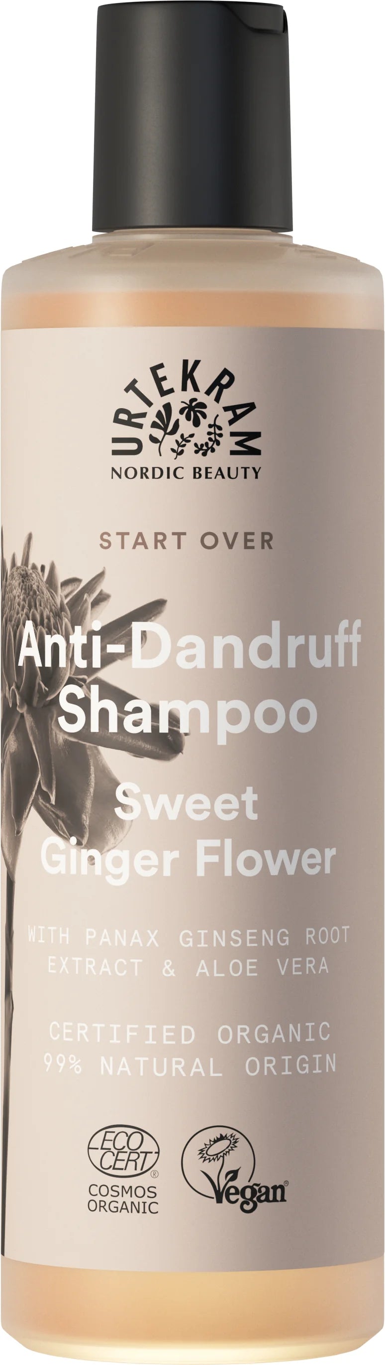 Start Over Sweet Ginger Anti-Dandruff Shampoo 250ml Urtekram