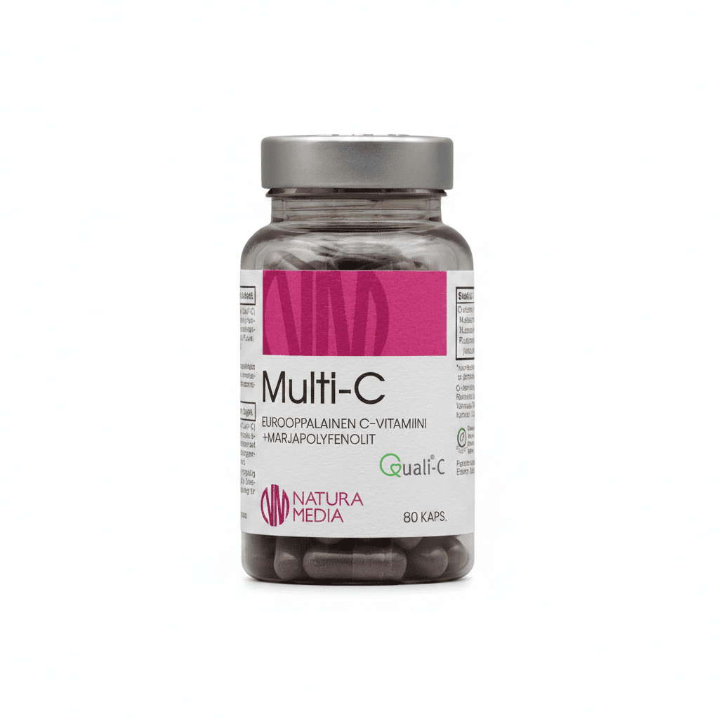 Multi-C 200 mg, 80 kaps, Natura Media