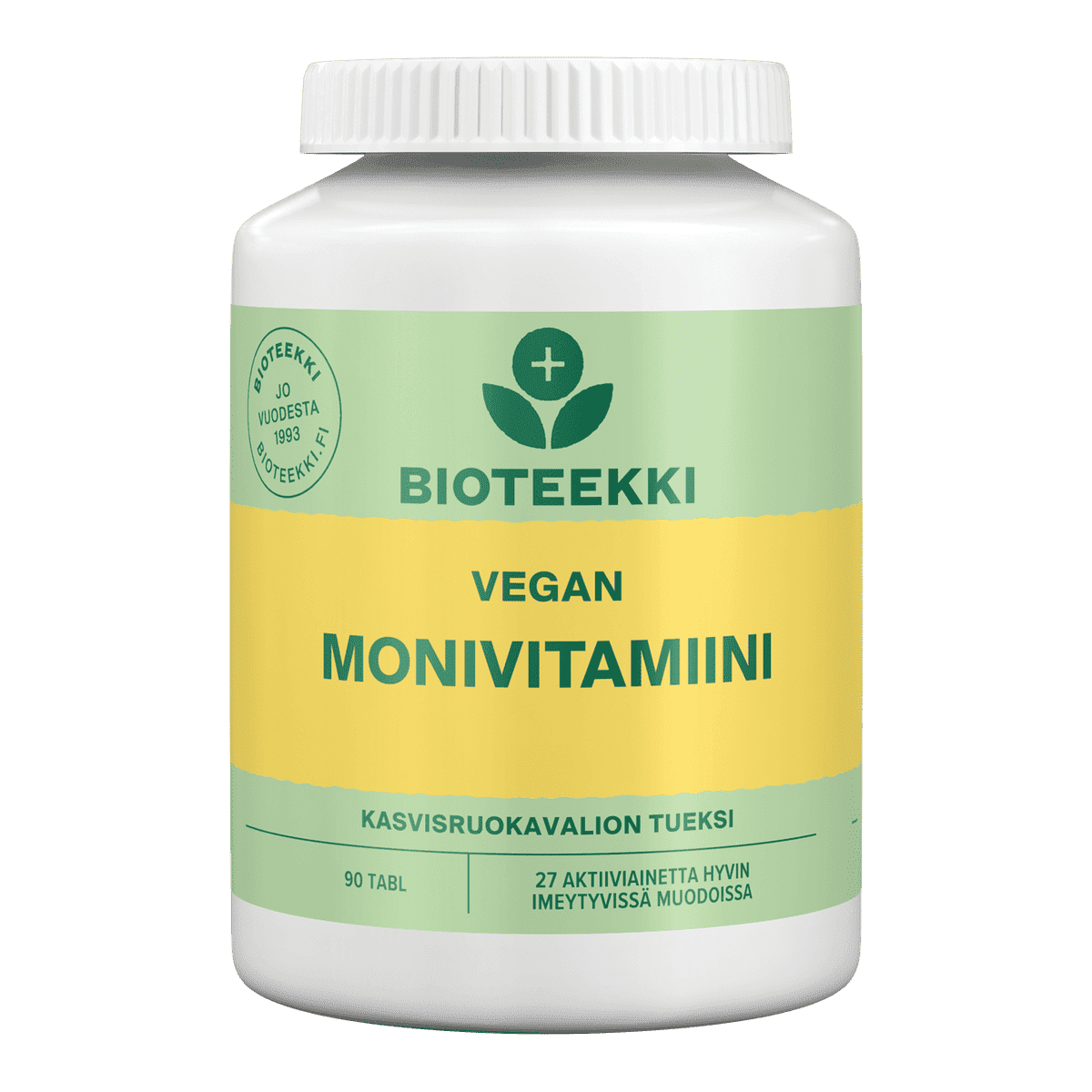 Monivitamiini Vegan 90 tabl, Bioteekki