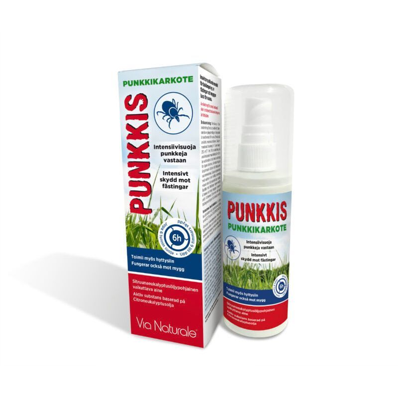PUNKKIS punkkikarkote 100 ml, Via Naturale