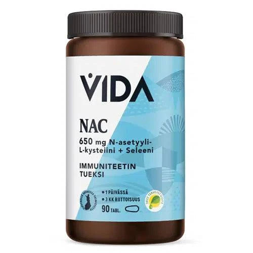 NAC 650 mg + Seleeni 90 tabl, Vida