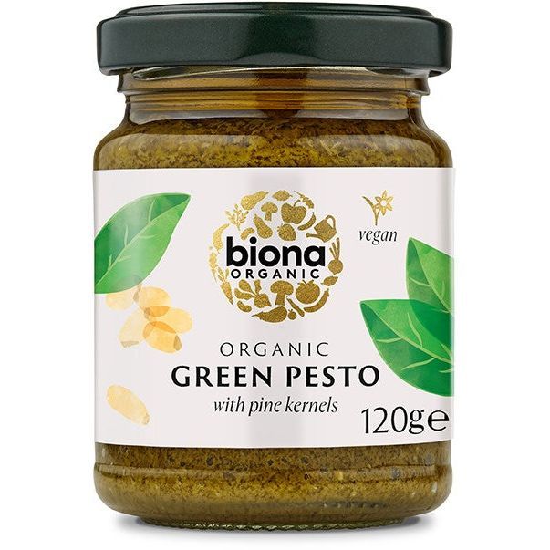 Vihreä pesto luomu 120g, Biona