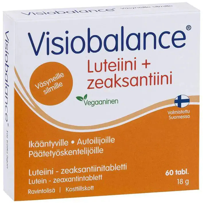 Visiobalance luteiini + zeaksantiini 60 tabl.