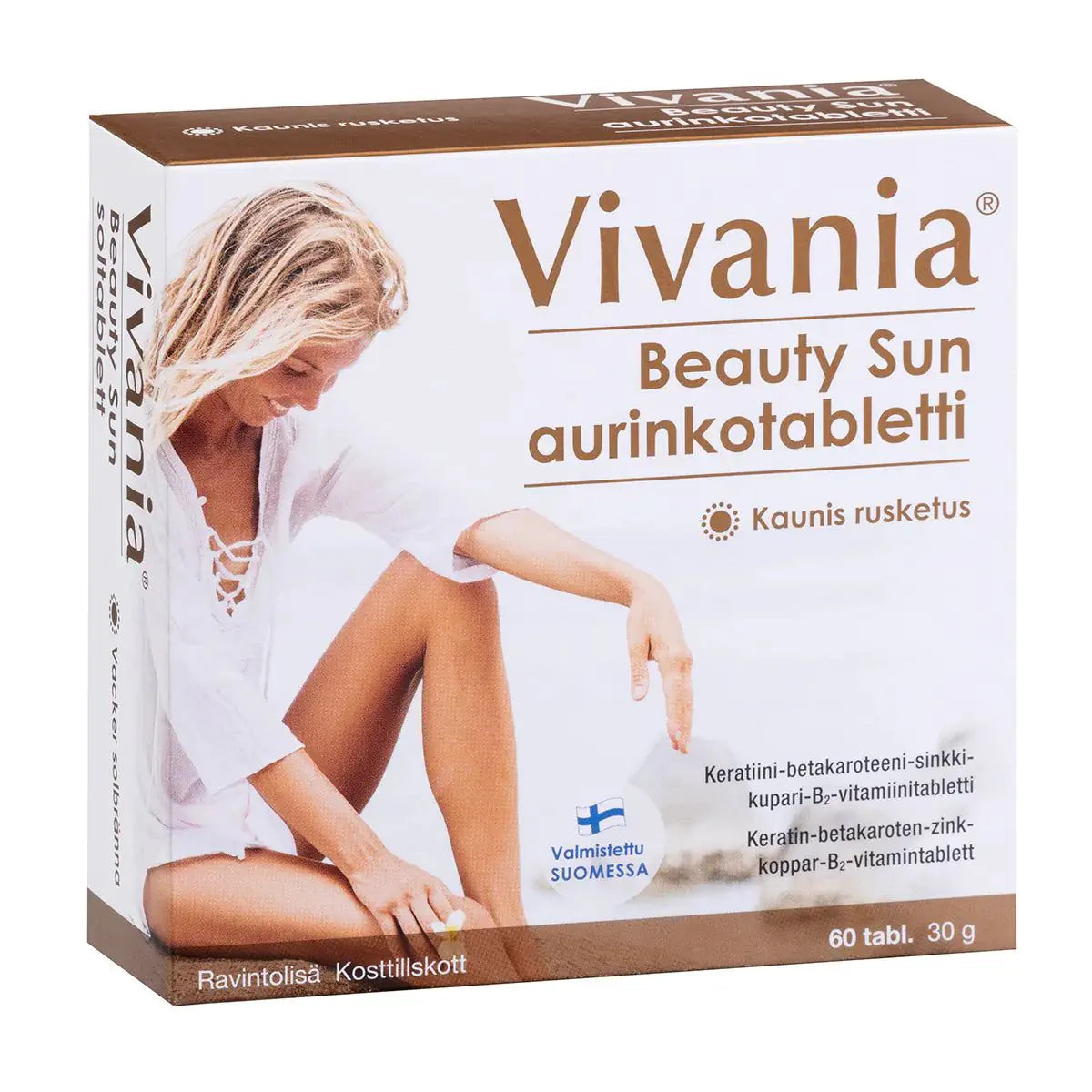 Vivania Beauty sun aurinkotabletti 60tabl Hankintatukku