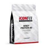 Whey Protein 80 mansikka 1 kg, ICONFIT