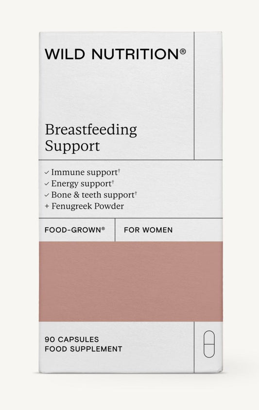 Breastfeeding Support Imetys 90kaps., Wild Nutrition
